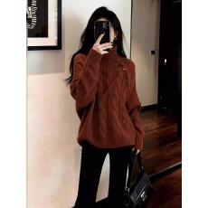 批发上架72小时有货-超好看韩系冬<b class='q'>针织</b>毛衣<b class='q'>开衫</b>装<b class='q'>短款</b>高级感内搭上衣