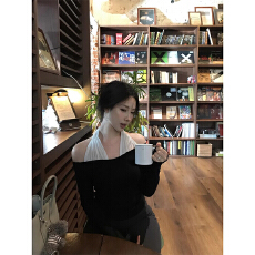 批发原版做法260克随心裁 一字领挂脖假两件长袖<b class='q'>T</b><b class='q'>恤</b>女秋冬新款上衣ins