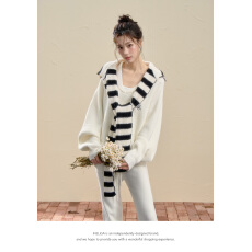 批发enteralt 原创暗绿格纹抓褶手工花朵上衣中长大摆显瘦伞裙套装