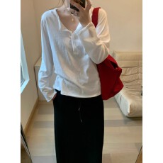 批发【 原版质量】薄款外搭<b class='q'>防晒</b>宽松v领长袖罩衫上衣潮