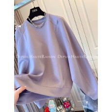 批发原版面料 大码300斤 设计感气质蝙蝠袖长袖卫衣宽松上衣女秋装