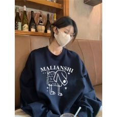 批发仿棉华棉 全消光不起球复合牛奶丝300克复合银狐绒400克圆领卫衣