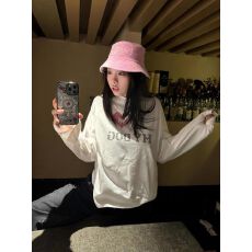 批发260克纯棉 春秋新款<b class='q'>长袖</b>圆领<b class='q'>T</b><b class='q'>恤</b> 印花 宽松休闲慵懒风 纯棉上衣