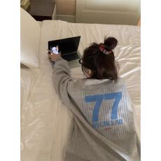 仿棉华棉 全消光不起球复合牛奶丝320克复合银狐绒400克圆领卫衣