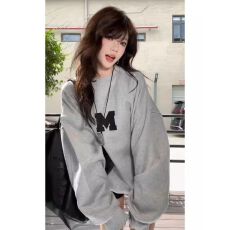 仿棉华棉 全消光不起球复合牛奶丝320克复合银狐绒400克圆领卫衣