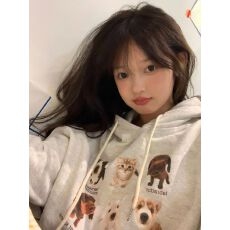 批发仿棉华棉 全消光不起球复合牛奶丝320克复合银狐绒400克连帽卫衣