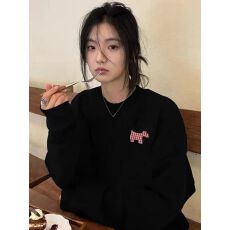 批发仿棉华棉 全消光不起球复合牛奶丝320克复合银狐绒400克圆领卫衣