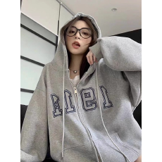 批发后包领 纯棉华棉拉链<b class='q'>开衫</b><b class='q'>卫衣</b>外套 复合320克/银狐绒420克