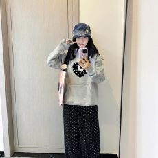 无帽绳 纯棉食毛华棉复合330克/加绒440克 潮牌印花连帽卫衣男女