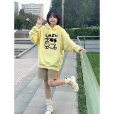 批发无帽绳 纯棉食毛华棉复合330克/加绒440克 潮牌印花连帽<b class='q'>卫衣</b><b class='q'>男</b>女