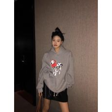 批发无帽绳 纯棉食毛华棉复合330克/加绒440克 潮牌印花连帽<b class='q'>卫衣</b><b class='q'>男</b>女