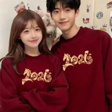 批发仿棉华棉 全消光不起球复合牛奶丝320克复合银狐绒400克圆领卫衣