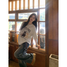 批发260克纯棉--230克纯棉夏季宽松设计感小众<b class='q'>街头</b>纯棉短袖T恤潮