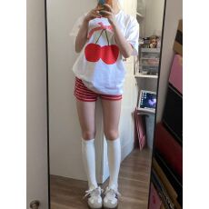 批发260克纯棉--230克纯棉夏季宽松设计感小众<b class='q'>街头</b>纯棉短袖T恤潮