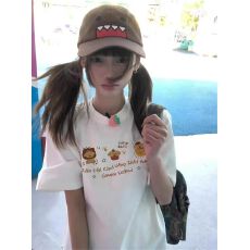 批发260克纯棉--230克纯棉夏季宽松设计感小众<b class='q'>街头</b>纯棉短袖T恤潮