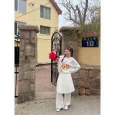 批发防晒衫180克亚麻雪花 夏季慵懒风长袖T恤印花罩衫透气<b class='q'>宽松</b>打底