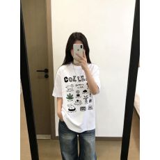 批发260克纯棉--230克纯棉夏季宽松设计感小众<b class='q'>街头</b>纯棉短袖T恤潮