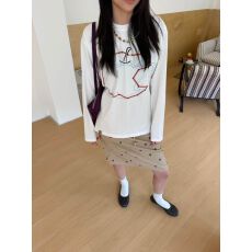 批发260克纯棉长<b class='q'>T</b> 春秋<b class='q'>长袖</b>圆领<b class='q'>T</b><b class='q'>恤</b> 印花 宽松休闲慵懒风 纯棉上衣