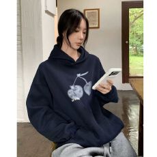 批发无帽绳 纯棉食毛华棉复合330克/加绒440克 <b class='q'>潮牌</b>印花连帽<b class='q'>卫衣</b>男女