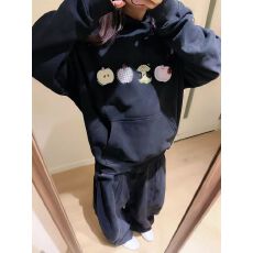 批发无帽绳 纯棉食毛华棉复合330克/加绒440克 <b class='q'>潮牌</b>印花连帽<b class='q'>卫衣</b>男女
