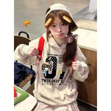 批发无帽绳 纯棉食毛华棉复合330克/加绒440克 <b class='q'>潮牌</b>印花连帽<b class='q'>卫衣</b>男女