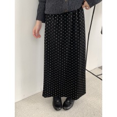 批发法式<b class='q'>复古</b>波点半身裙