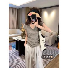 批发U领短袖针织衫T恤女2026夏季修身显瘦半袖<b class='q'>打底衫</b>气质上衣