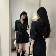 批发定制配件日系复古<b class='q'>工装</b>风圆领马甲女2026春夏韩版小个子拉链背心叠