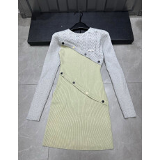 批发法式小香风超好看针织连衣裙女秋冬新款<b class='q'>修身</b>显瘦内搭毛衣包臀裙子