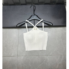 批发辣妹挂脖针织<b class='q'>吊带</b>背心女春夏内搭黑色抹胸<b class='q'>打底衫</b>外穿美背上衣