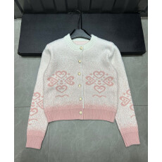 批发秋冬新款韩版宽松显瘦圆领<b class='q'>针织</b><b class='q'>开衫</b>女毛衣外套上衣