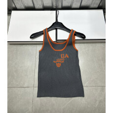 批发2025<b class='q'>新款</b>撞色字母<b class='q'>吊带</b><b class='q'>背心</b>女外穿内搭修身绝美港风辣妹款上衣