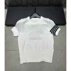 批发25秋冬四杠短袖袖学院风套头显瘦针织衫<b class='q'>女</b>修身打底衫