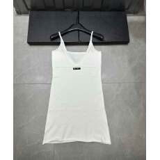 批发纯欲辣妹性感修身显瘦针织吊带裙2025新款夏季百搭连衣裙<b class='q'>女</b>