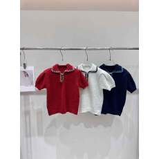 批发法式小香风蝴蝶结胸口<b class='q'>镂空</b><b class='q'>针织衫</b>新款独特超好看减龄气质软糯上衣