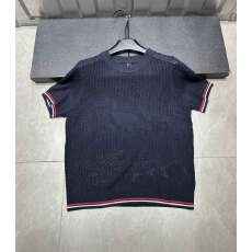 批发<b class='q'>宽松</b>显瘦新款<b class='q'>毛衣</b>女时尚休闲短袖T恤百搭镂空网眼上衣