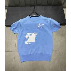 批发新款战骑士<b class='q'>宽松</b>百搭字母log针织<b class='q'>毛衣</b>圆领套头<b class='q'>毛衣</b>女