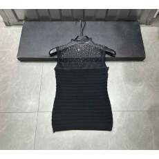 批发甜辣纯欲小吊带背心女夏内搭美背烫钻网纱打底外穿上衣