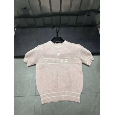 批发2026春<b class='q'>夏</b>新款爱心字母提带圆领针织短袖减龄休闲百搭上衣