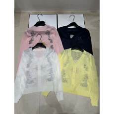 批发系列款2026夏季烫钻太阳刺绣减龄薄款防晒<b class='q'>针织</b><b class='q'>开衫外套</b>