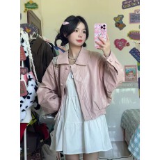 批发已出货 新款设计感小众宽松短款夹克