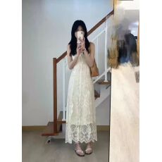 批发2026夏季女款纯欲性感荷叶边吊带<b class='q'>连衣裙</b>女收腰<b class='q'>包臀</b>显瘦度假长裙子