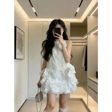 批发2026款新品蛋糕<b class='q'>蓬蓬裙</b>女夏季小个子无袖短裙森系甜美温柔<b class='q'>连衣裙</b>子