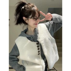 批发羊羔毛皮毛一体马甲外套女2026<b class='q'>新款</b>秋冬仿皮草设计感马夹<b class='q'>背心</b>上衣