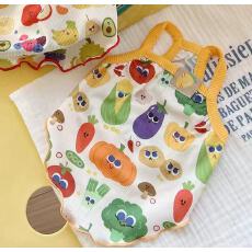 批发春<b class='q'>夏</b>秋季狗狗衣服薄款背心卡通水果蔬菜凉凉衣猫咪宠物小型犬比熊