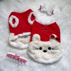 批发秋冬可爱狗狗衣服猫咪新款宠物加绒加厚泰迪贵宾小型犬狗狗衣服潮