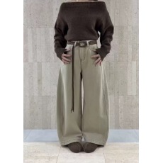 批发ZM流苏腰带简约时尚<b class='q'>牛仔裤</b>女2025新款秋季<b class='q'>欧洲站</b>水洗抓纹阔腿裤潮