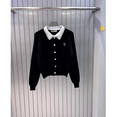 批发2025秋冬新款时尚百搭翻领长袖针织开<b class='q'>衫</b>女小众时髦显瘦减龄上衣女