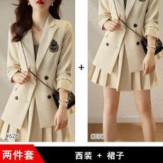 批发休闲西装套装女秋装2025年新款减龄洋气时尚高级感小洋装两件套