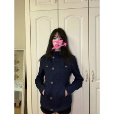 批发复古卡其色立领拉链半高领<b class='q'>外套</b>女早秋季<b class='q'>修身</b>开衫外搭工装夹克上衣